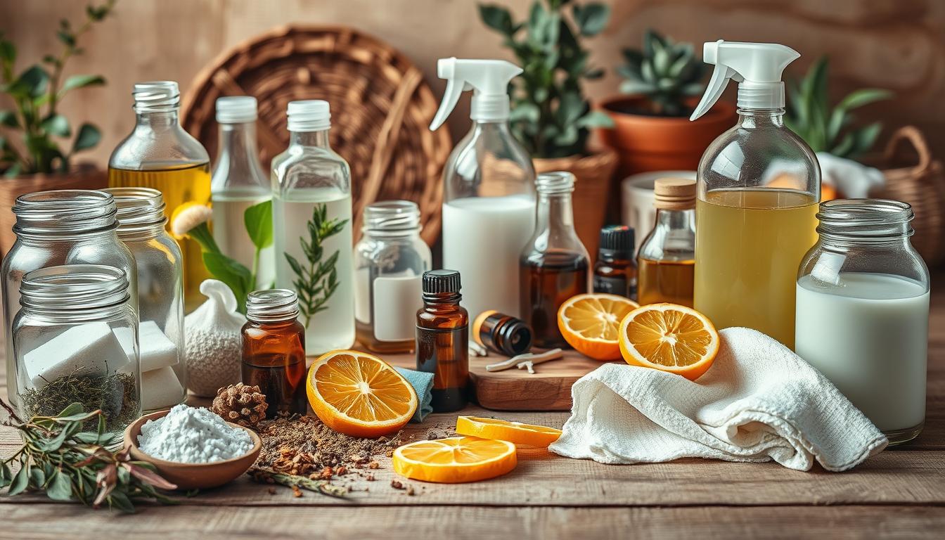 Naturalne środki czystości DIY: skuteczne przepisy bez chemii